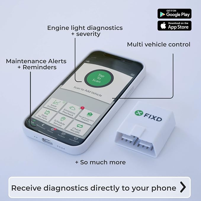 FIXD Bluetooth OBD2 Scanner for Car - Image 3