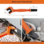Motorcycle Cleaning Brush Kit 6 Pack - Image 3