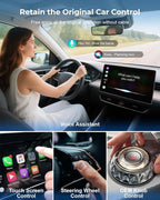 Wireless CarPlay Adapter for iPhone/Android Auto Wireless Adapter, Support - Image 5
