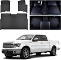 Floor Mats for Ford F-150 SuperCrew Cab 2010-2014, All-Weather Custom Fit by SANBAN-AXE