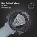 WORKPRO Buffer Polisher, 6-inch 1080W Dual Action Random Orbital Polish Kit - Image 5