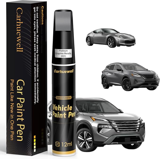 Platinum Graphite Metallic Touch Up Paint Compatible by Carhuewell