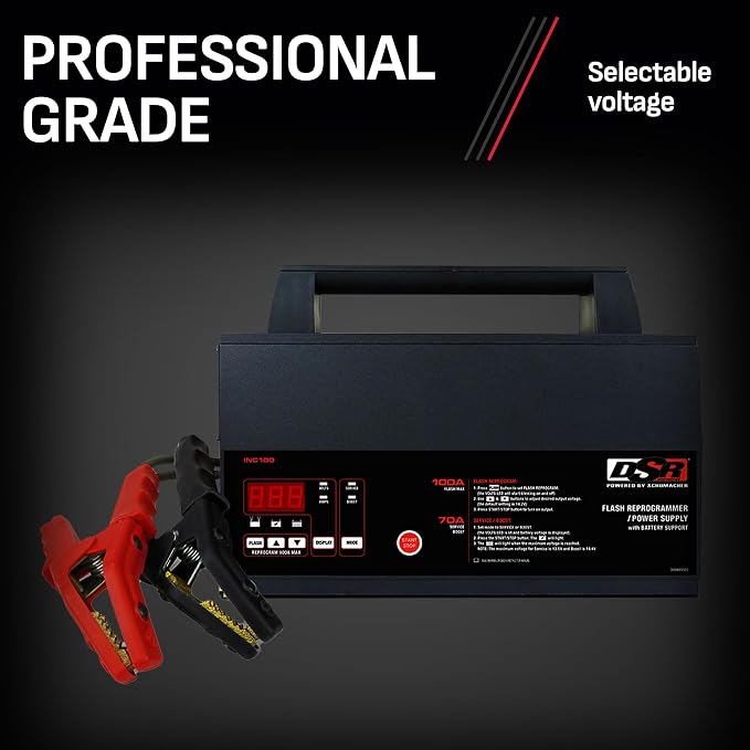 Schumacher Electric 100A Car Battery Charger and Power Supply, DSR Professional - Image 2
