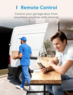 meross Smart Garage Door Opener Remote - Image 6
