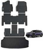 Floor Mats & Trunk Mat for KIA EV9 2024 2025 2026 6-Seats Version-2 Row Bucket by SANBAN-AXE