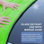 2 Pack XL Car Drying Towel – 1300GSM Ultra Absorbent Microfiber, Twisted Loop - Image 3