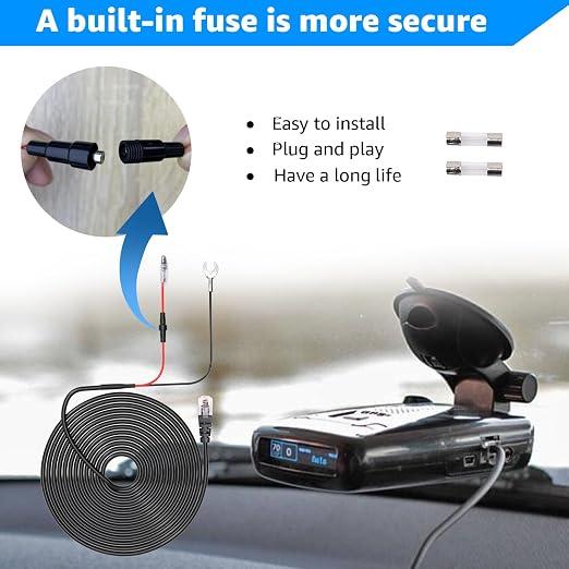 Radar Detector Hardwire Kit, Compatible - Image 7