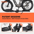 CyberRack E1 Hitch 1-EBike Rack - Image 4