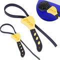 2 PCS Strap Wrench Plumbing, Rubber Strap Wrench, 24 Inch & 19.7 Inch Oil by ecocstm