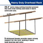 GIOTORENT 3x4FT Heavy Duty Overhead Garage Storage Rack - Image 6