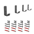 Wall Hooks Single Hook 4-Pack by Handmade