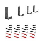 Wall Hooks Single Hook 4-Pack by Handmade