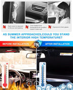 KUST Windshield Sun Shade for Kia Rio 2018-2023 Window Shade Sun Visor Cover - Image 7