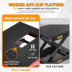 Nilight Motorcycle Lift Table Jack 300 LBS Heavy Duty Hydraulic Motorcycle - Image 4