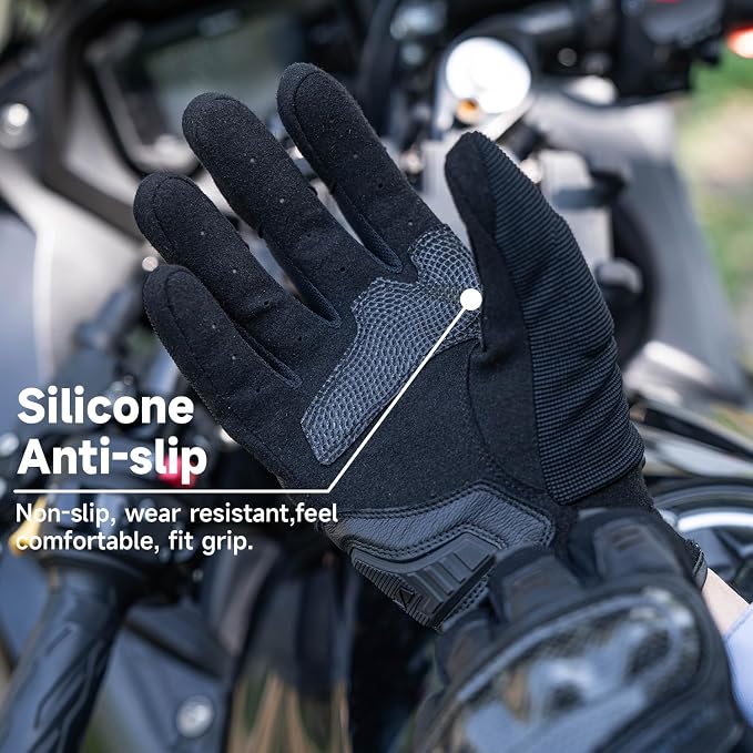 VXW High Protection Motorcycle Gloves - Image 5