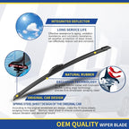 3 wipers Replacement For Mitsubishi Outlander Nissan Murano Infiniti QX50 Acura - Image 4