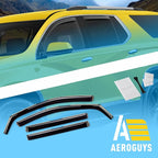 Extra Durable Window Deflectors in-Channel Window Visors Rain Guards Fit - Image 8