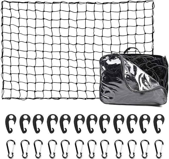 XCAR 64"x 39"x 4" Universal Roof Rack Basket Black - Image 5