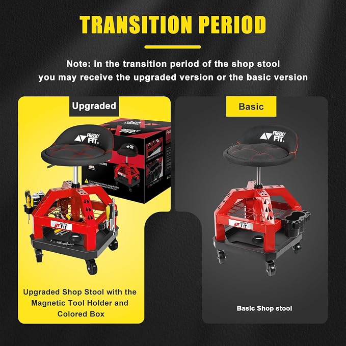 Rolling Shop Stool for Garage - Image 9