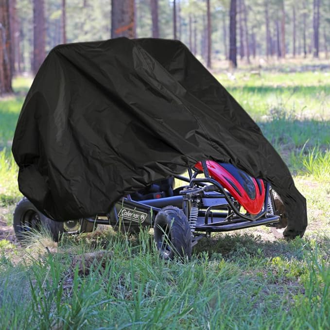 Go Kart Cover, 2 Seater for Co leman KT196 GO Kart Covers 420D Waterproof Large - Image 6