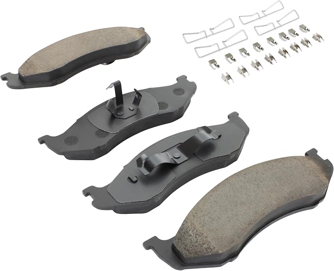 Premium Ceramic Front Brake Pads Compatible - Image 2