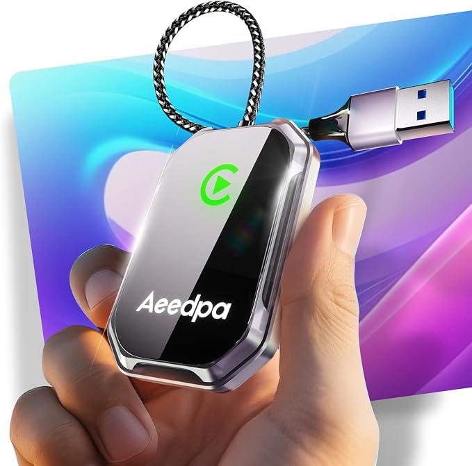 Mini Wireless CarPlay Adapter for iPhone by Aeedpa