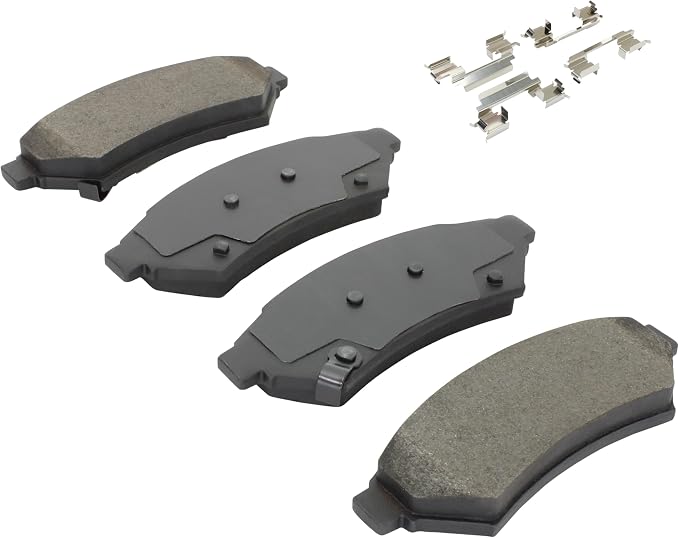 Premium Ceramic Front Brake Pads Compatible - Image 2