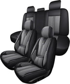 Car Seat Covers Front Only, Easy Install Luxury Leather Automotive Seat Covers - Image 6