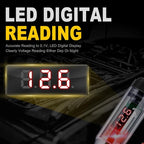 Automotive Test Light 5-90V Digital LED Circuit Tester - Image 3
