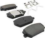 Premium Semi-Metallic Front Brake Pads Compatible - Image 2