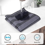 HOMEXCEL Microfiber Cleaning Cloth, Kitchen Towels 12 Pack, Lint Free, - Image 3