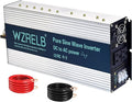 WZRELB 4000W Pure Sine Wave Inverter, Car Power Inverter 48V DC to 110V 120V AC by WZRELB
