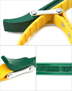 QWORK 15" Belt Strap Wrench, 2 Pack Multi-Purpose Adjustable Strap Oil Filter - Image 5