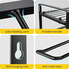 Wall Mount Power Tool Organizer, 4 Layer 12 Drill Hangers Storage Rack - Image 4