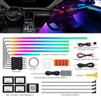Dreamcolor Acrylic Interior Car LED Strip Light - Image 2