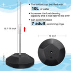 Pool Float Storage Rack 13 x 78 Inch Pool Float Holder Stainless Steel - Image 2