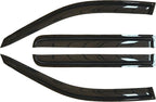 4pcs Outside Mount Style Window Rain Guards Durable Side Window Wind Deflectors by Deebior