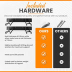 Heavy Duty Folding Chair & Tool Rack – Wall Mount Organizer - Image 6