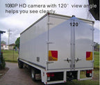 AHD 1080P 7" Reverse Rear View Backup Dual Camera System, Two Cameras - Image 7