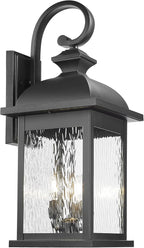 FEMILA 26" Outdoor Wall Light, Large Exterior Wall Lantern by FEMILA
