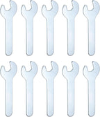 HARFINGTON 10pcs Small Wrench Open End Wrench 8x70x1.8mm Metric U-Shaped Single by HARFINGTON