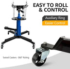 Transmission Jack 1660 lbs/ 0.75 Ton Capacity Hydraulic Telescopic Transmission - Image 3