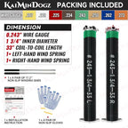 Pair of 1.75" Garage Door Torsion Springs Set - Image 2