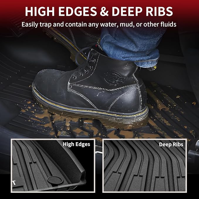 LASFIT Floor Mats Fit for Volkswagen ID.4 2025 2024 2023 2022 2021, Custom Fit - Image 3