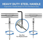 CKAuto Universal Tire Repair Kit, Heavy Duty Car Emergency Tool Kit - Image 3