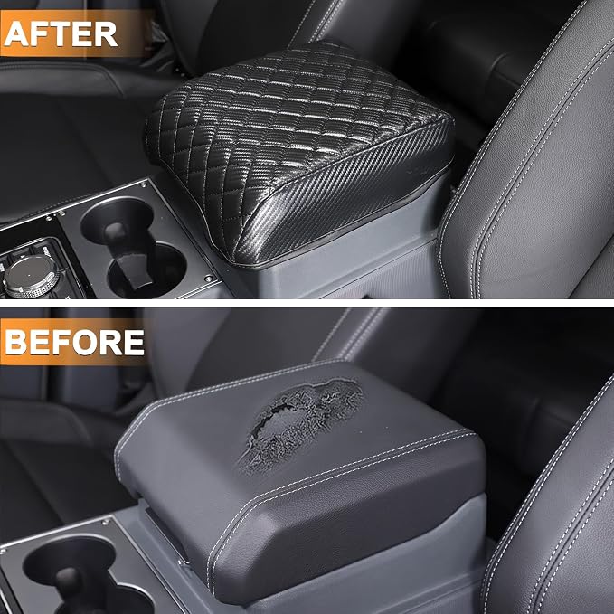 Car Armrest Box Cover Protector Compatible - Image 3