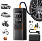 Tire Inflator Portable Air Compressor, 20000mAh 180PSI & 4X Faster Air Pump- by Capapro