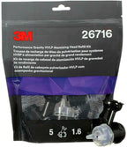 Performance Gravity HVLP Atomizing Head Refill Kit, Size 1.6, by 3MAutomotive