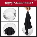 200 Pcs Microfiber Cleaning Cloth 16x16 Inch Microfiber Towels - Image 3