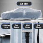 iCarCover Custom Car Cover Nissan 280ZX 2-Seater, Waterproof All-Weather Rain - Image 5